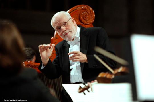 Dirigent Ton Koopman. Foto: Camile Schelstraete