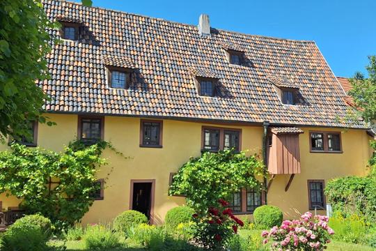 Achterzijde Bachaus Eisenach. Foto: ICP