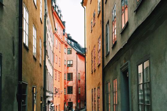 Oude stad Stockholm Gamla stan. Foto: Stina Bengtsson