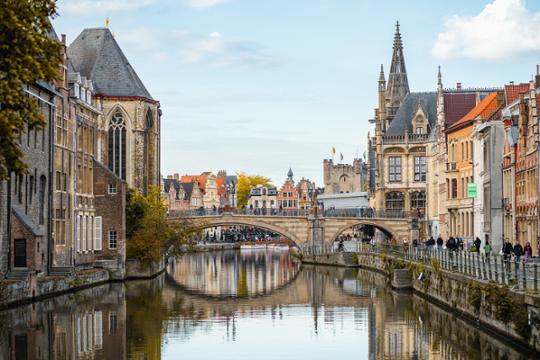 St. Michielsbrug Gent. Foto: Stad Gent-Dienst Toerisme Martin Corlazzoli