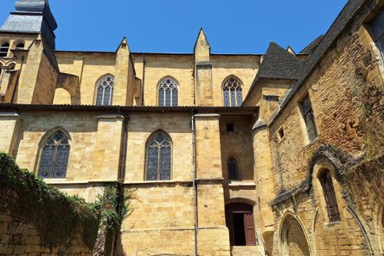 Cathédrale Saint Sacerdos Sarlat. Foto: ICP