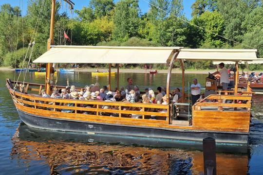 Boottocht over de Dordogne 2025. Foto: ICP