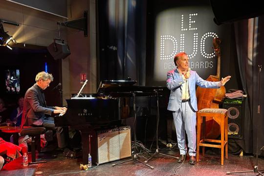 Philippe Elan en Gregor Bak in Parijs 2024. Foto: ICP