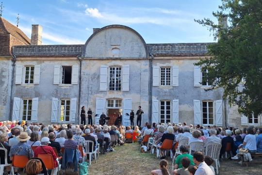 Slotconcert van de Barokweek in de Dordogne 2025. Foto: ICP