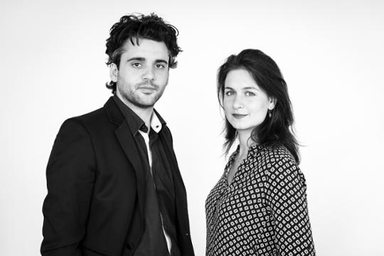 Reinoud van Mechelen en Anna Besson. Foto: Senne van der Ven