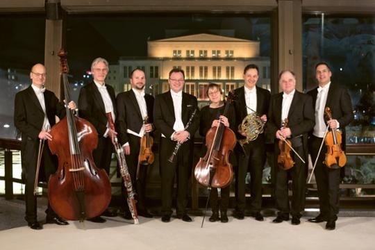 Gewandhaus Oktett. Foto Gert Mothes