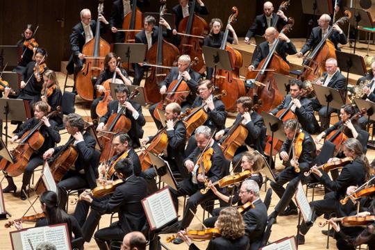 Strijkers Gewandhausorchester. Foto: Jens Gerber