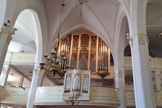 Orgel Herderkirche. Foto: ICP