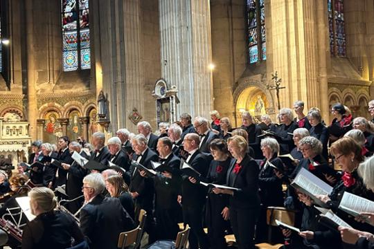 Concert Requiem Mozart olv Martin van der Brugge in 2024. Foto: ICP