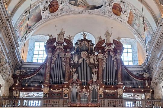 Domorgel in de Salzburger Dom. Foto: ICP